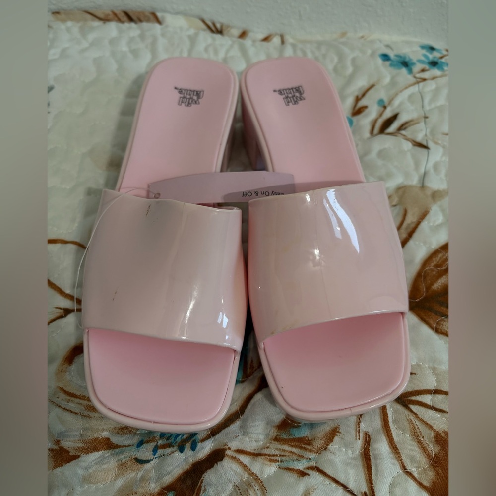 Pink Slide Sandals